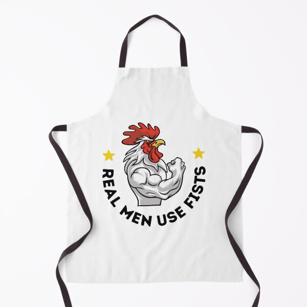 Item preview, Real Men Use Fists, Chicken Lover designed and sold by medben.