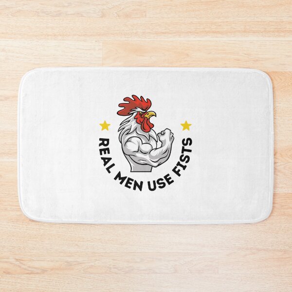 Item preview, Real Men Use Fists, Chicken Lover designed and sold by medben.