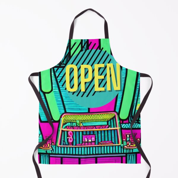 Item preview, The tiki bar wall art is open for service- Neon wall print designed and sold by MomyHasntShowrd.