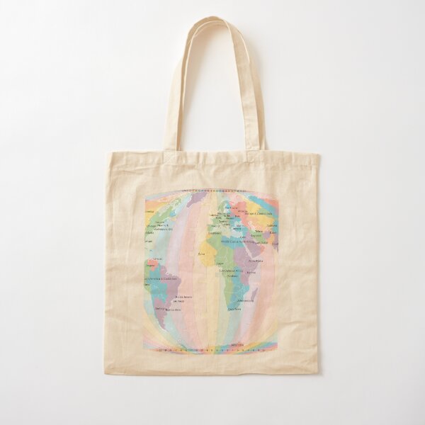 World Map Tote Bags for Sale | Redbubble