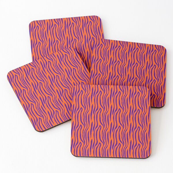 Item preview, Retro Style Zebra Patter with Vintage Colors designed and sold by Patternomania.