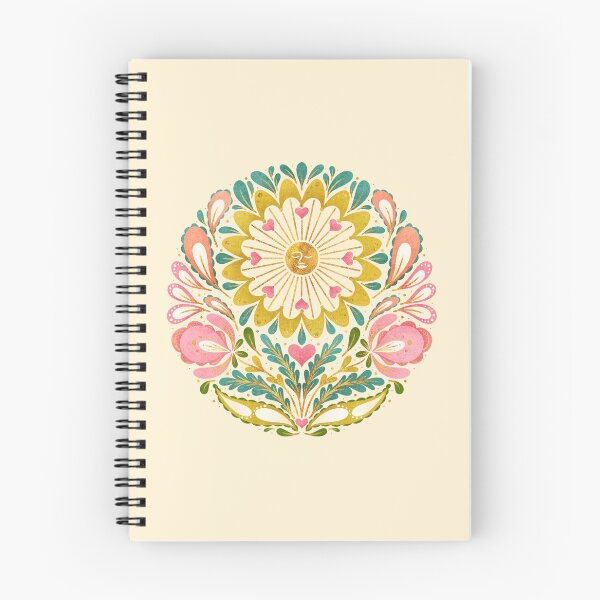 Item preview, Solar Folk-Art Mandala designed and sold by RebeccaFlaherty.