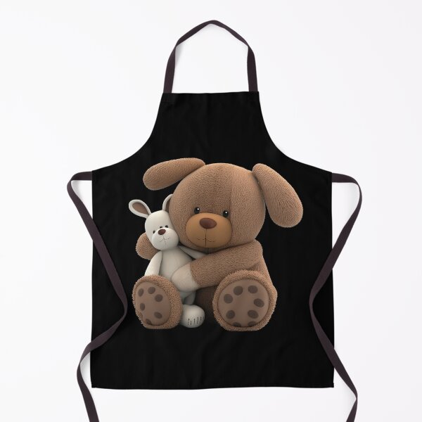 Item preview, Teddy bear ready for bedtime wearing pyjamas sleeping cute animal pajamas designed and sold by AnimalArtPhotos.