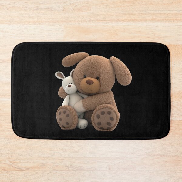 Item preview, Teddy bear ready for bedtime wearing pyjamas sleeping cute animal pajamas designed and sold by AnimalArtPhotos.