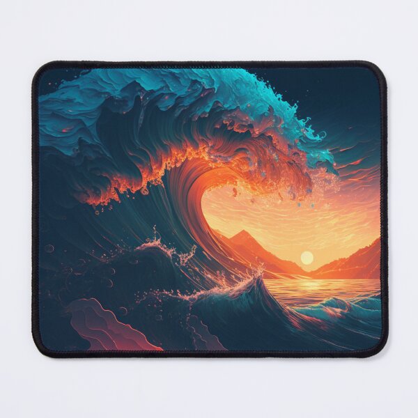 Item preview, wave, sunset designed and sold by Olivier Dean.