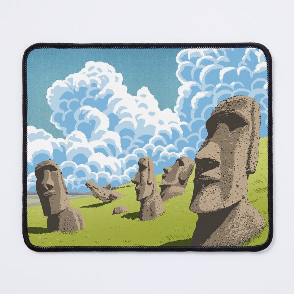 Item preview, Easter Islands statues designed and sold by albertocubatas.