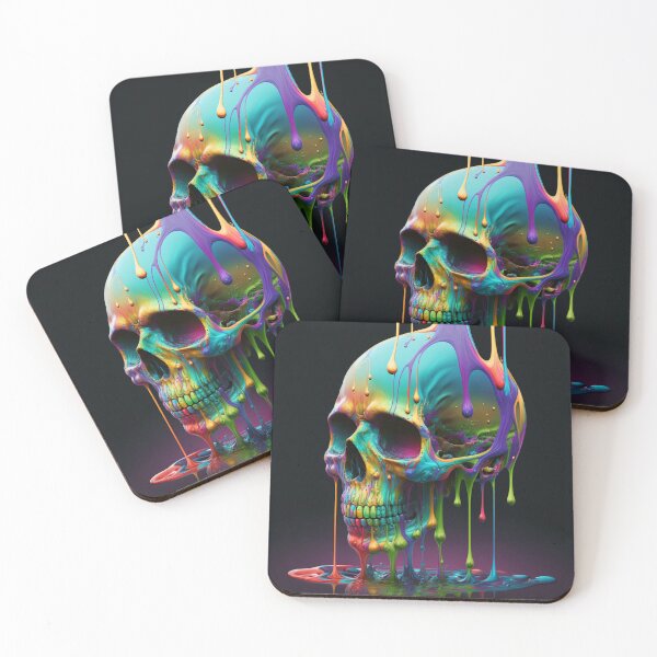 Item preview, Painted skull designed and sold by GabrielMadrasse.