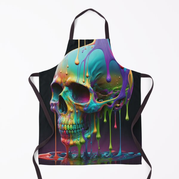 Item preview, Painted skull designed and sold by GabrielMadrasse.