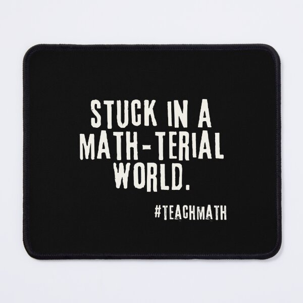 Item preview, Math Teacher Quote  designed and sold by superteachers.