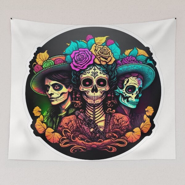 Item preview, Dia de los muertos - design 33 designed and sold by lmcrodrigues.