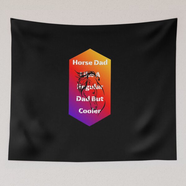 Item preview, Horse Dad Like A Regular Dad But Cooler , Horse Dad Meme 3 designed and sold by FLOWER--ART.
