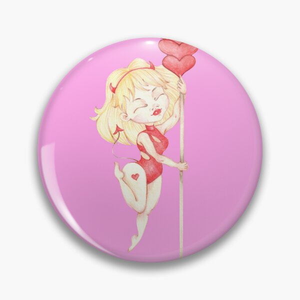 Item preview, Valentine Pole Dancer - little devil designed and sold by Aurora Gritti.