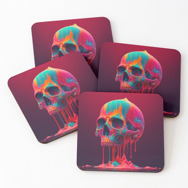 Item preview, Painted skull designed and sold by GabrielMadrasse.