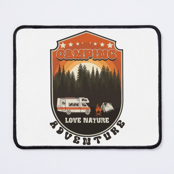 Item preview, RV Camping vintage funny quote, funny retro RV camping designed and sold by HomeCoquette.