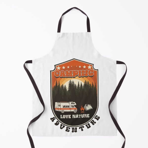 Item preview, RV Camping cita divertida vintage, divertido camping retro RV designed and sold by HomeCoquette.