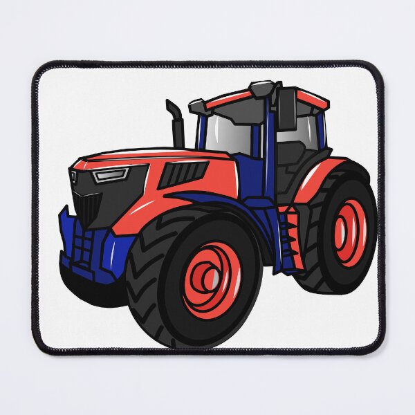 Item preview, Tractor cartoon illustration designed and sold by Misscartoon.