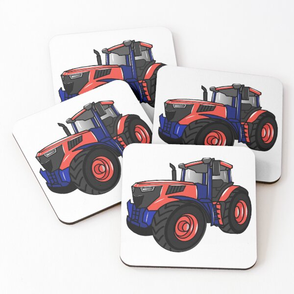 Item preview, Tractor cartoon illustration designed and sold by Misscartoon.