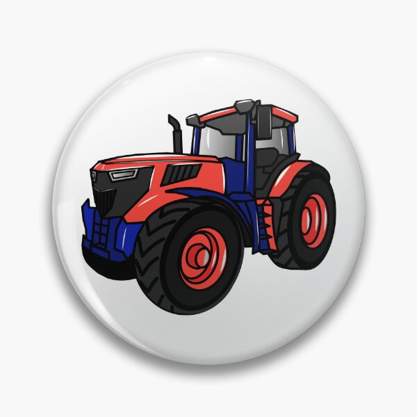 Item preview, Tractor cartoon illustration designed and sold by Misscartoon.