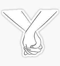Hands Holding Sticker
