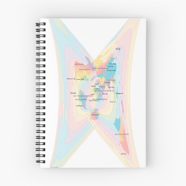 Item preview, Time Zones World Map - Cassini designed and sold by maptheclouds.