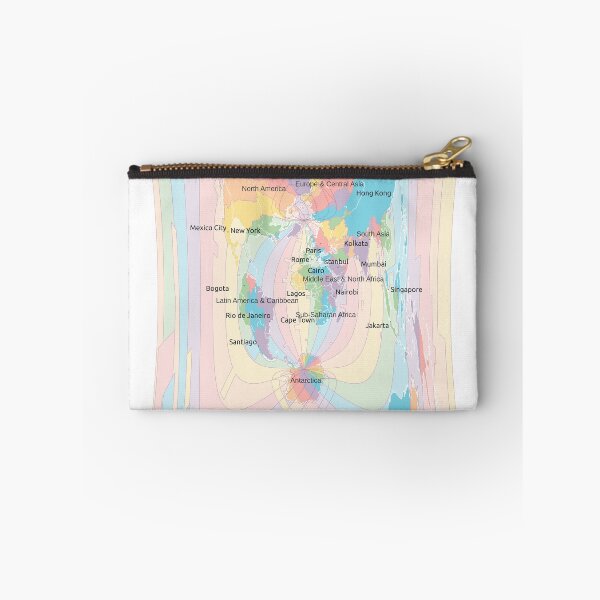 Item preview, Time Zones World Map - Cassini designed and sold by maptheclouds.
