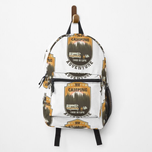 Item preview, RV Camping Life vintage funny quote, funny retro RV camping designed and sold by HomeCoquette.