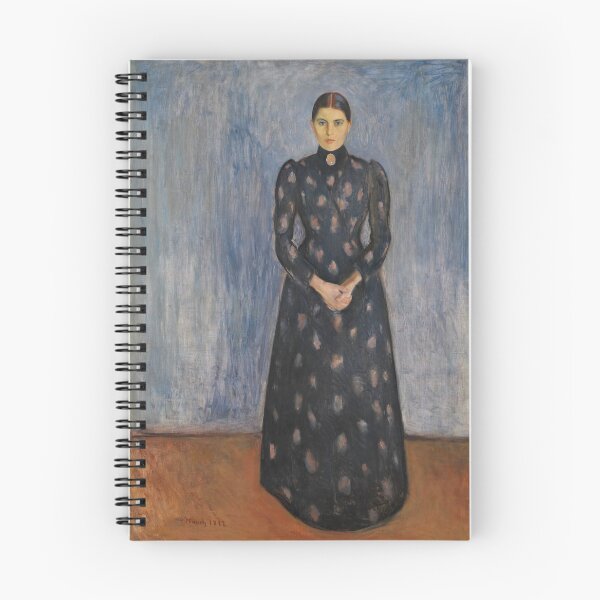 Item preview, Inger in Black and Violet by Edvard Munch, 1892  designed and sold by Vintage Wall Art.