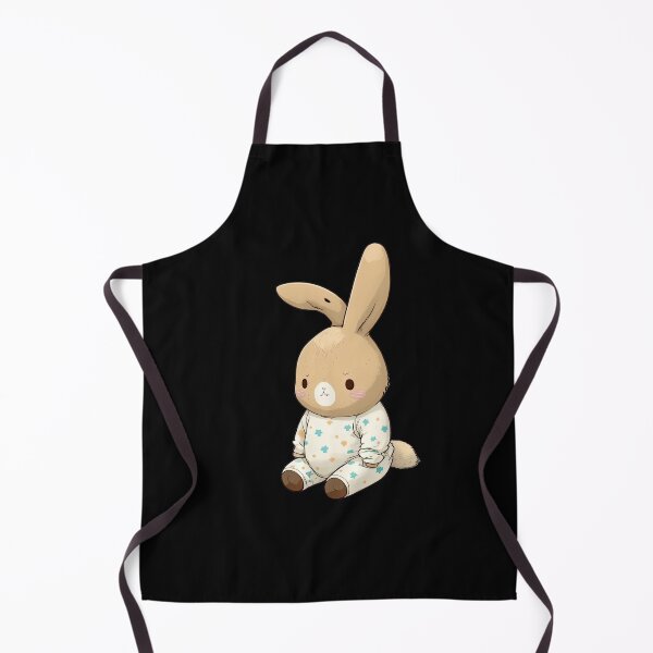 Item preview, Rabbit wearing pyjamas sleepy ready for bedtime very cute pajamas designed and sold by AnimalArtPhotos.