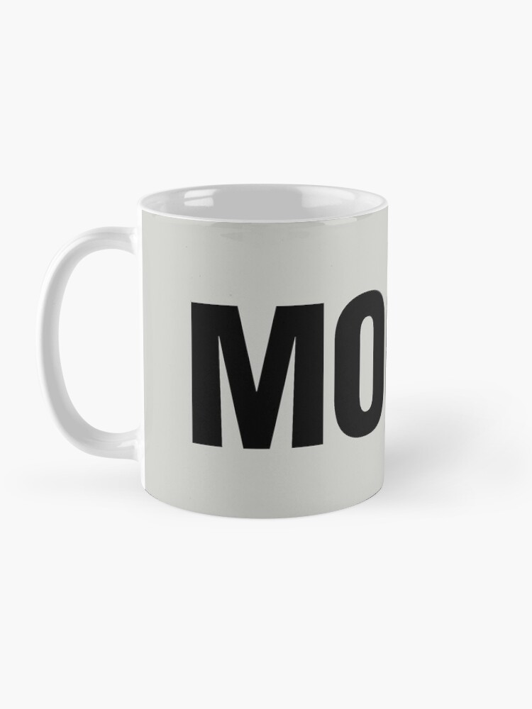Alternate view of MOO! (Text) Mug