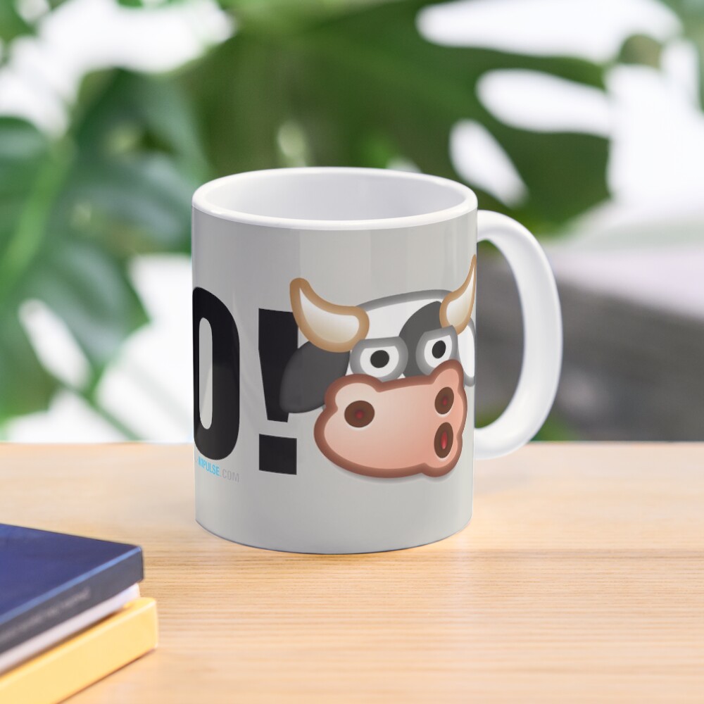 MOO! (Text) Mug