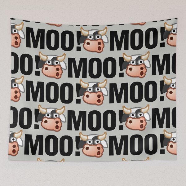 Item preview, MOO! (Text) designed and sold by digitalchet.