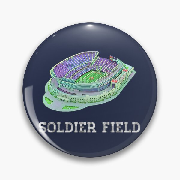 Item preview, Soldier Field ( Chicago Bears ) - Available on socks and more designed and sold by Dude  Stuff.