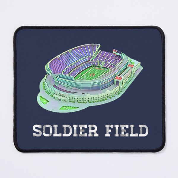 Item preview, Soldier Field ( Chicago Bears ) - Available on socks and more designed and sold by Dude  Stuff.