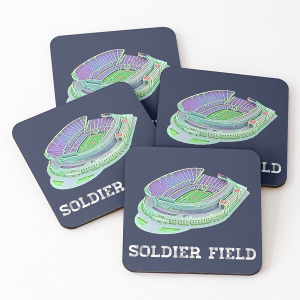 Item preview, Soldier Field ( Chicago Bears ) - Available on socks and more designed and sold by Dude  Stuff.
