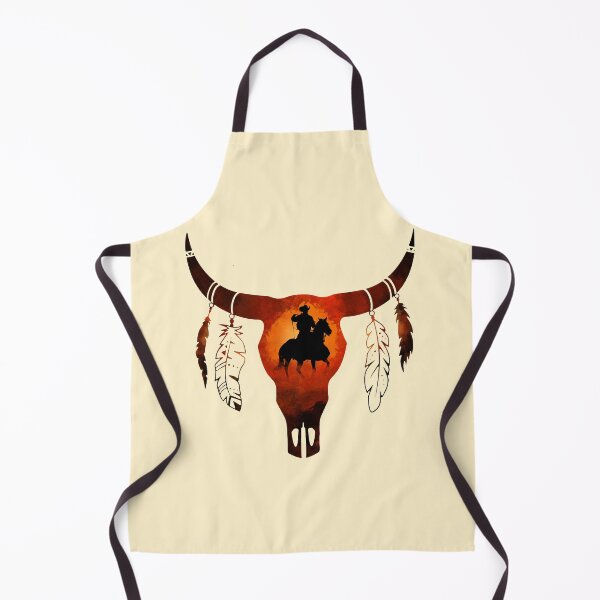 Item preview, Cowboy and bull skull designed and sold by Selfion.