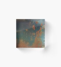 Rust Acrylic Block