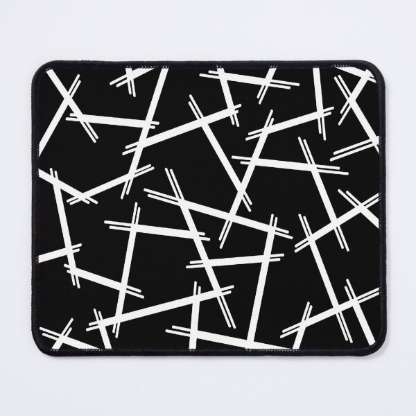 Item preview, Abstract geometric pattern - black and white. designed and sold by K.S ART.