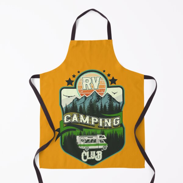 Item preview, RV Camping Club vintage divertido, divertido retro RV camping designed and sold by HomeCoquette.