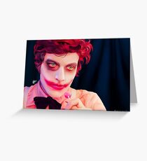 KickThePj as Wiggles the clown Greeting Card