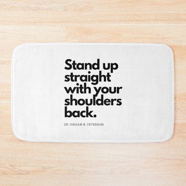 Item preview, Stand up straight - Jordan Peterson 12 rules for life Tee designed and sold by RunningJoke.