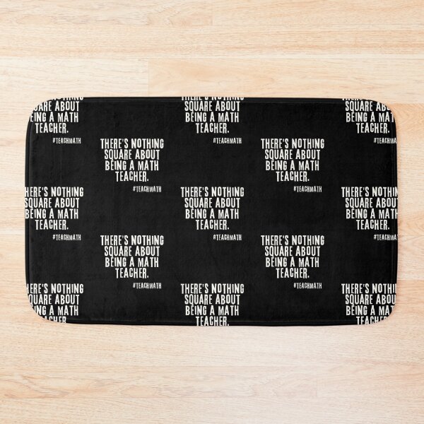 Item preview, Math Teacher Quote  designed and sold by superteachers.