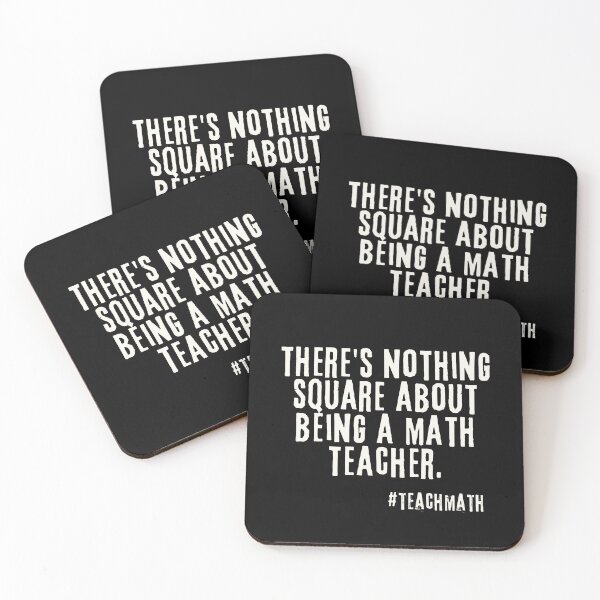 Item preview, Math Teacher Quote  designed and sold by superteachers.