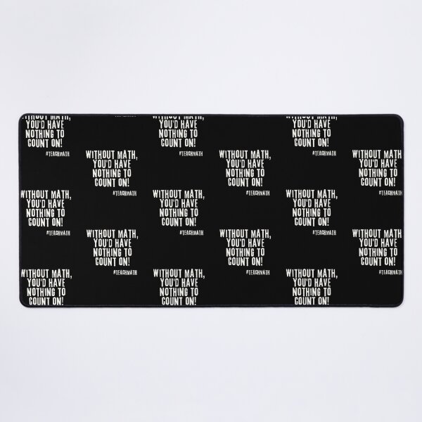 Item preview, Math Teacher Quote  designed and sold by superteachers.