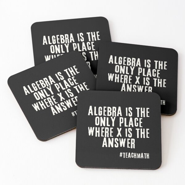 Item preview, Math Teacher Quote  designed and sold by superteachers.