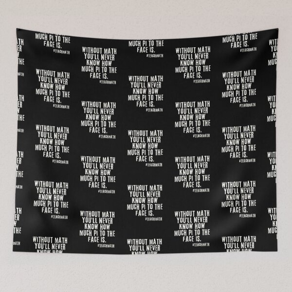 Item preview, Math Teacher Quote  designed and sold by superteachers.