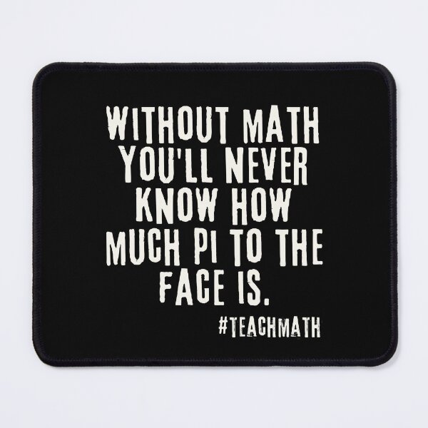 Item preview, Math Teacher Quote  designed and sold by superteachers.