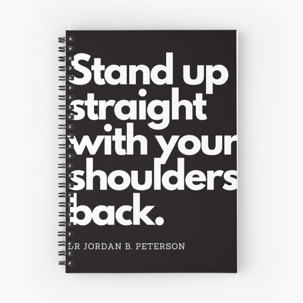 Item preview, Copy of Stand up straight - Jordan Peterson 12 rules for life Tee designed and sold by RunningJoke.