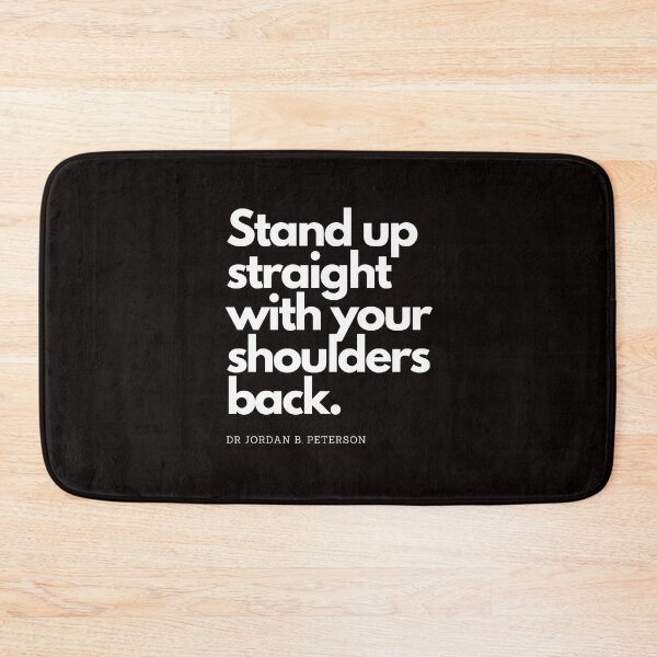 Item preview, Copy of Stand up straight - Jordan Peterson 12 rules for life Tee designed and sold by RunningJoke.