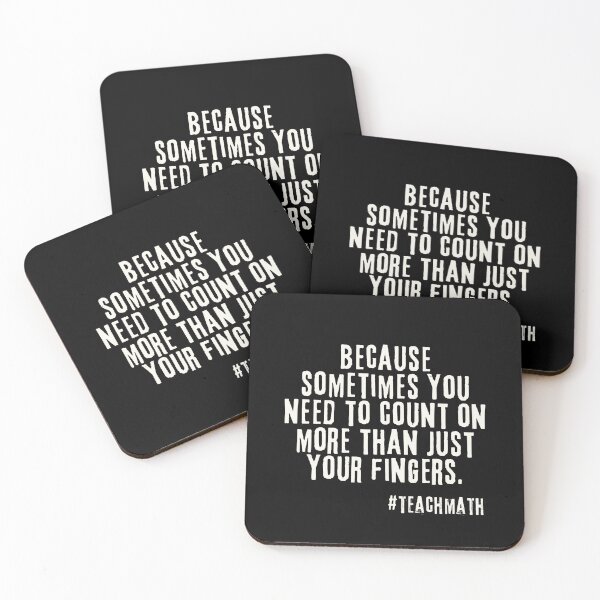 Item preview, Math Teacher Quote  designed and sold by superteachers.