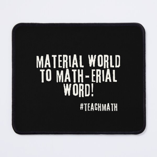Item preview, Math Teacher Quote  designed and sold by superteachers.